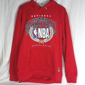 NBA Pullover Hoodie Sweatshirt Mens M Red NEW with Tags